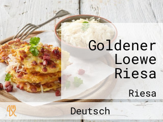 Goldener Loewe Riesa