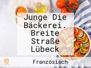 Junge Die Bäckerei. Breite Straße Lübeck