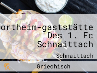 Sportheim-gaststätte Des 1. Fc Schnaittach