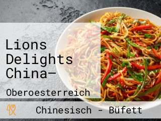 Lions Delights China–