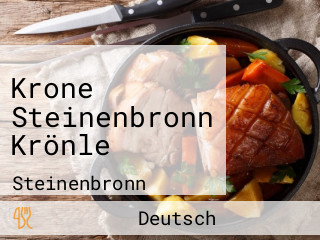 Krone Steinenbronn Krönle