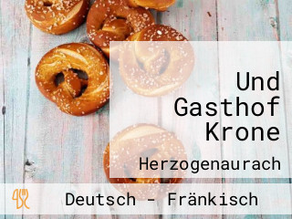 Und Gasthof Krone