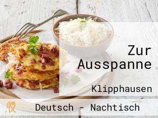 Zur Ausspanne