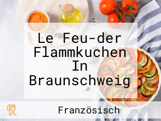 Le Feu-der Flammkuchen In Braunschweig