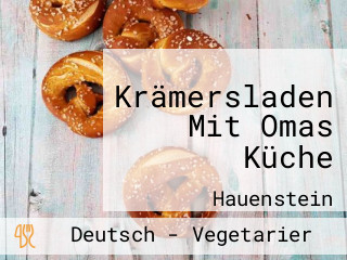 Krämersladen Mit Omas Küche