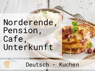 Norderende, Pension, Cafe, Unterkunft