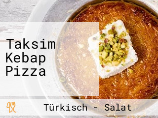 Taksim Kebap Pizza