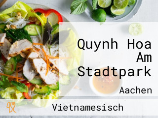 Quynh Hoa Am Stadtpark