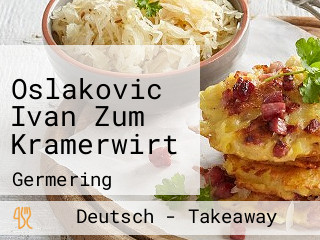 Oslakovic Ivan Zum Kramerwirt