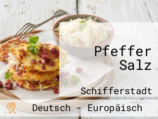 Pfeffer Salz