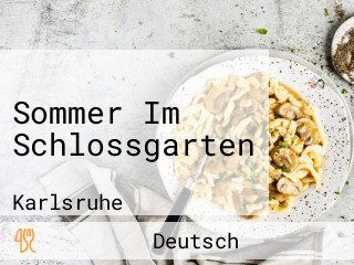 Sommer Im Schlossgarten