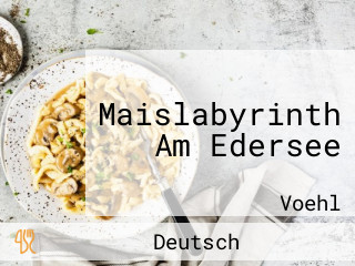 Maislabyrinth Am Edersee