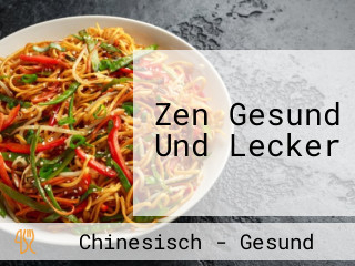 Zen Gesund Und Lecker