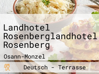 Landhotel Rosenberglandhotel Rosenberg