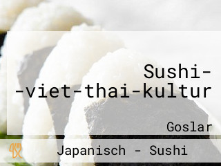 Sushi- -viet-thai-kultur