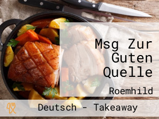 Msg Zur Guten Quelle