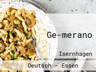 Ge-merano