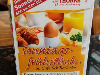 Bäcker Thonke, Café Schillerlocke