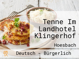 Tenne Im Landhotel Klingerhof