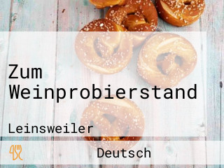 Zum Weinprobierstand