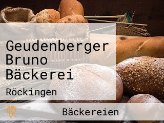 Geudenberger Bruno Bäckerei