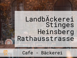 LandbÄckerei Stinges Heinsberg Rathausstrasse