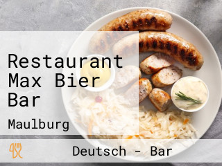 Restaurant Max Bier Bar