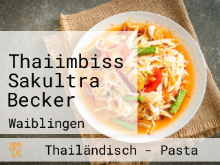 Thaiimbiss Sakultra Becker