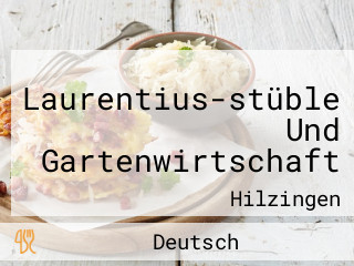 Laurentius-stüble Und Gartenwirtschaft