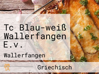 Tc Blau-weiß Wallerfangen E.v.