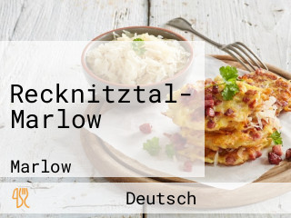 Recknitztal- Marlow