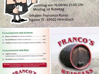 Francos Weinfass