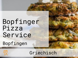 Bopfinger Pizza Service