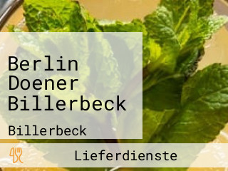 Berlin Doener Billerbeck