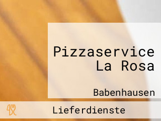 Pizzaservice La Rosa