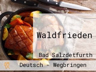 Waldfrieden