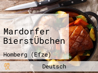 Mardorfer BierstÜbchen