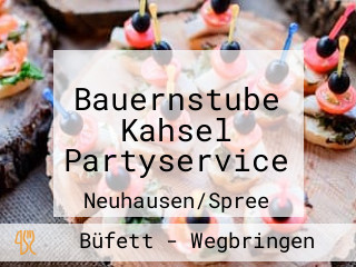 Bauernstube Kahsel Partyservice