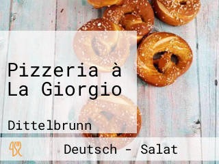 Pizzeria à La Giorgio