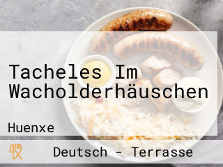 Tacheles Im Wacholderhäuschen