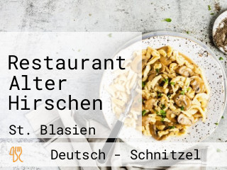 Restaurant Alter Hirschen