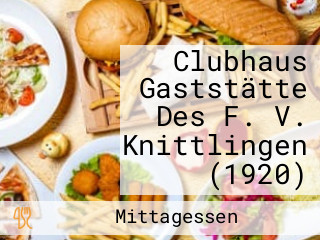 Clubhaus Gaststätte Des F. V. Knittlingen (1920)