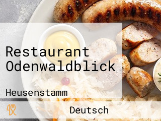 Restaurant Odenwaldblick