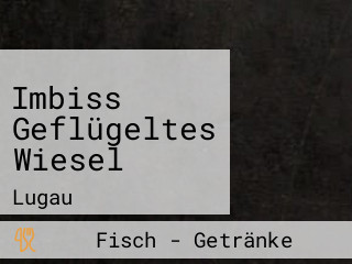 Imbiss Geflügeltes Wiesel