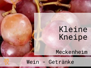 Kleine Kneipe