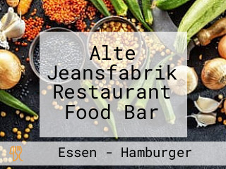 Alte Jeansfabrik Restaurant Food Bar