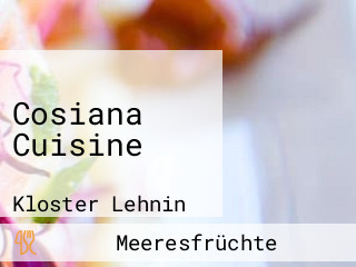 Cosiana Cuisine