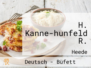 H. Kanne-hunfeld R.