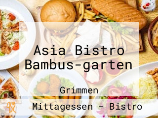 Asia Bistro Bambus-garten