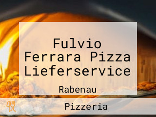 Fulvio Ferrara Pizza Lieferservice